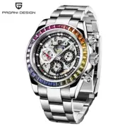 PAGANI Luxury Mechanical Automatic diamond Watch Men
