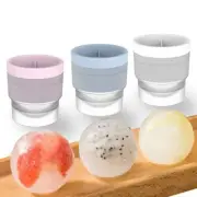 Round Ice Cube Tray Perfect for DIY Ice Hockey Cubes Wedding Party Essential
