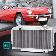 2-Row Core Aluminum Racing Cooling Radiator for 64-78 Triumph Spitfire l4 MT