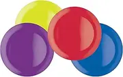 [Colourworks] Melamine Dinner Plates, 28 cm, Multi-Colour, Set of Four