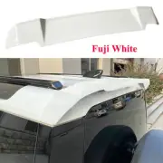 ABS Rear Tail Wing Trunk Lip Spoiler Fits For Defender 2020-2023 Fuji White