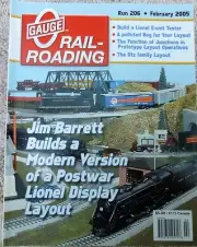 N.O.S. 'O' Gauge Rail-Roading Run 206 February 2005