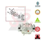 Front Axle Right Brake Caliper Suit MITSUBISHI Pajero 2.8 TD (V46W, V26W) (for: Mitsubishi)