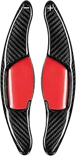 Paddle Shifter for Toyota RAV4 Camry Corolla Zelas Mark X, 1Pair Carbon Fiber Car Shifter Paddle Extension