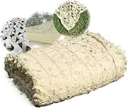 Beige Camo Netting, Camouflage Netting Large, 4m X 6m| 2m X 10m,Army Camouflage Netting Lightweight, for Decorations, Hunting, Camping, Shooting