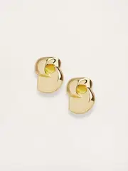 Rylan | Modernist Earrings in Gold | The UNDONE