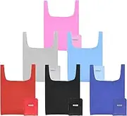 Rustark Shopping Bags Reusable Grocery Tote Bags Recycling Bags with Pouch