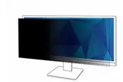 3M Privacy Filter for 38 inch Monitor with Large Display Attachment, 21:9 PF380W2B