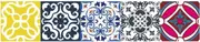 Tile Decal Retro Tile Stickers Wash Basin Stickers Bathroom Table Wardrobe Wall Door Window Kitchen Staircase Tile Stickers Color D30*150Cm