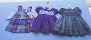 9 months Baby Girl Clothes Bundle - 3 pieces - Cute Dresses