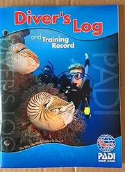 PADI Diver's Blue Log and Training Record (70047) Rev. 3.0