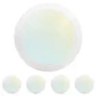 Luxrite 6 Inch LED Disk Lights 5CCT 2700K-5000K 1000LM Damp Rated 4-Pack