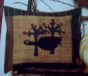SEPT goose & plants embroidery applique quilt block pattern Pieces of the Heart