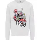 Union Jack MOD Scooter British Flag Bike Mens Sweatshirt Jumper