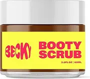 Natural Walnut Body & Booty Scrub with Organic Aloe Vera Leaf Juice and Jojoba Seed Oil - Premium Exfoliating Scrub for Cellulite, Stretch Marks, Acne, and Dry Skin - Specifically for Legs & Butt