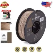Eco-Friendly 3D Printer Wood PLA Filament 1.75mm - 1 KG for Realistic Prints