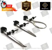 Set of 3 Pieces Spring Caliper Set - Inside, Outside & Divider Measuring Tool