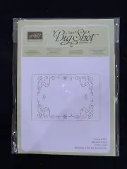 Stampin Up Sizzix Big Shot Emboss Folder - Filigree Frame
