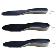 2Pcs Shoe Lift Height Increase Heel Adjust Insole Insert Cushion Elevator Taller