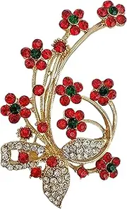 GFM® Poppy Flower Brooch for Remembrance Day (BRCH-PPY)