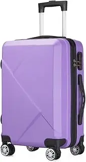 [BIRJXVTO] Carry-on Suitcase Luggage Hardcase Luggage Suitacse with Spinner Wheels,Spinner Wheels Lightweight Hardshell Carry-on Suitcases Carry On Luggages