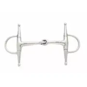Korsteel Jointed Short Full Cheek Snaffle Bit