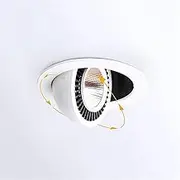 Recessed Ceiling Light,Ultra Slim LED Downlight,3W 5W 7W 12W Panel Flat Downlight Rotatable Lighting Diameter 60mm Spotlight 6000K for Bedroom