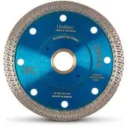 UNITEC 105mm Turbo Continuous Rim Diamond Blade for Ceramic Cutting - RAZORCUT-TILE U-4RZTT
