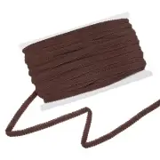 Gimp Braid Trim 1/2 Inch x 25 Yards Woven Trim Lace Ribbon Brown