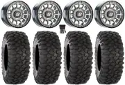 Sedona Sano Bdlk 15x7 Wheels Ct 32" XC450 Tires Can-Am Renegade Outlander