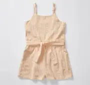 Girls size 10 Orange textured playsuit jumpsuit jump play suit Target NEW 1924