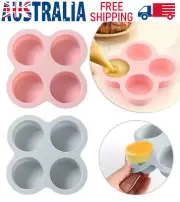 Silicone 4 Cup Muffin Pan Loaf Pan Donut Moulds Round Cup Cake Bread Baking Tray