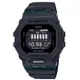 【CASIO 卡西歐】G-SHOCK 經典方型 藍牙運動手錶-黑_GBD-200UU-1_45.9mm