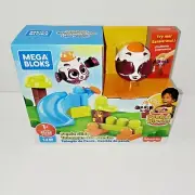 Mega Bloks 14 Piece First Builders Panda Slide Peek A Blocks - New