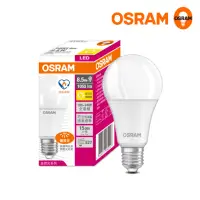 在飛比找momo購物網優惠-【Osram 歐司朗】歐司朗8.5W LED超廣角LED燈泡