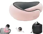 FYFTNMZ 2024 New Wander Plus Travel Pillow, Flyhugz Neck Pillow, Wander Plus Travel Neck Pillow, Aircraft Memory Foam Travel Neck Pillow (Pink), NCS-437