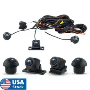 3D 360° Surround View Car camera Panoramic Cameras For Radio Stereo Radio Player