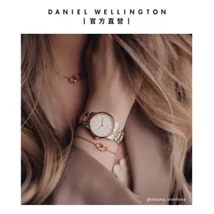 Daniel Wellington 手錶 Iconic Link Lumine 28mm/32mm水鑽精鋼錶(DW00100358 DW00100359)/ 32mm