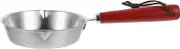 ASAKKURA Mini Frying Pan Stainless Steel Non Stick Skillet for Eggs Omelets Lightweight and Portable for Outdoor Cooking Breakfast Safe Scald Handle