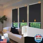 Motorized Blinds No Drill Automatic Blinds for Windows Cordless Roller Shades