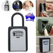 Key Safe Box Lock Storage Combination Padlock Security Home Outdoor Airbnb Inn~
