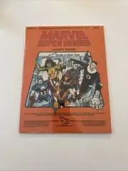 TSR Marvel Super Heroes Set Guide to New York Judge's Screen & History Sealed