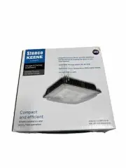 Stonco Keene Garage & Canopy Dual Select LED Light 60 Watts, Bronze