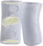 HAWILLOSCH 1 Pair Wool Knee Pads Reducer Side Warmers Patella Sleeves Leg Strap Waist Cycling Stabilizers Wraps Knees Support Cover Biking Heater Brace Bamboo Charcoal Fiber-latex Silk