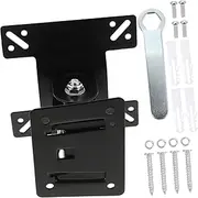 GAROZATION Tv Rotation Holder Wall Mount Bracket for Monitors Swivel Design Heavy Duty Construction Easy Installation for Home Theater and Office Use