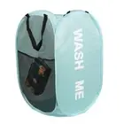 Washable Clothes Mesh Folding Storage Box Foldable Toy Storage Basket