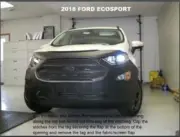 Lebra Front End Mask Cover Bra Fits FORD EcoSport 2018-2021 18 19 20 21