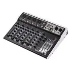 Audio Mixer 6-Channel Mixing Console 48V Phantom Power For Home Studio Recor FD5