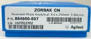 HPLC Column Reversed Phase, ZORBAX CN, 5 µm, 4.6 x 250 mm, 884950-507