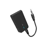 Bluetooth 5.0 Transmitter / Receiver, 2-in-1 Wireless 3.5mm Adapter (aptX Low Latency, 2 Devices Simultaneously, for TV / Home Sound System)